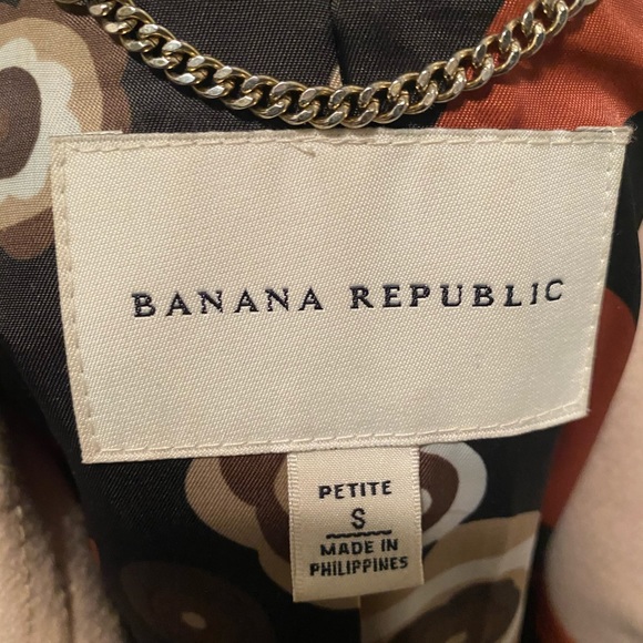 Camel Banana Republic Wool Light Weight Jacket - Picture 2 of 5